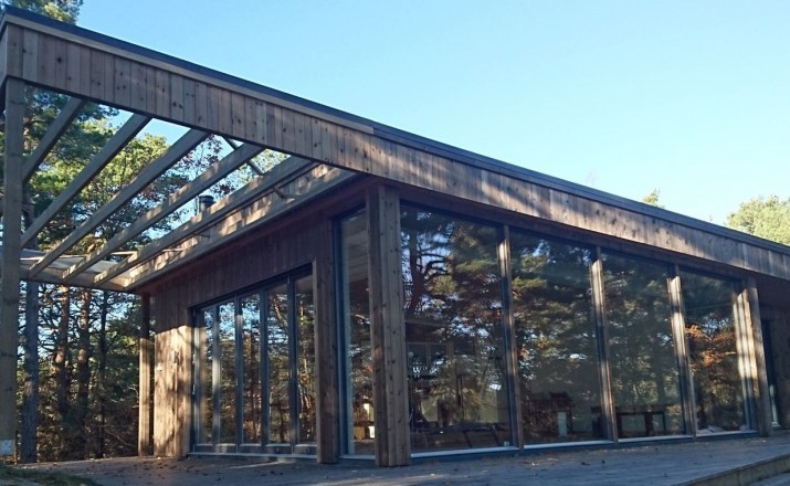 Aluminium Clad bifold doors